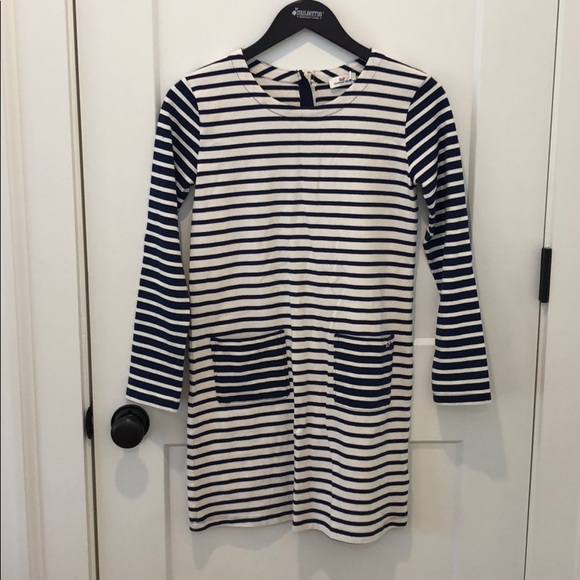 Navy and white dress - Picture 1 of 1